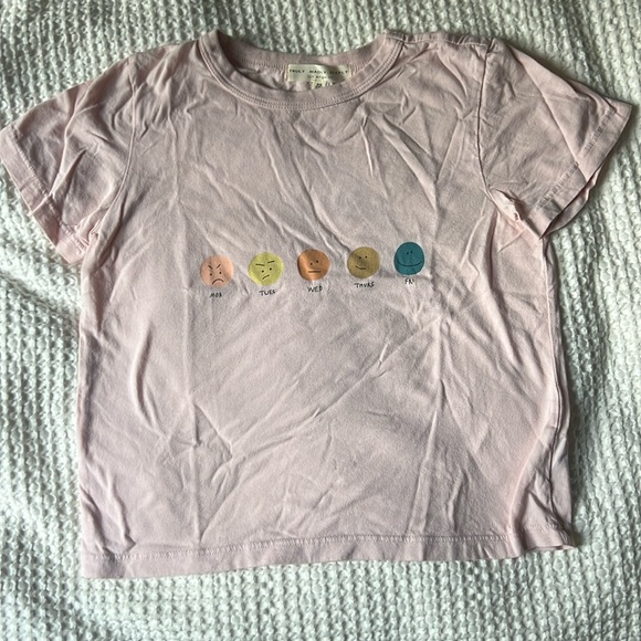 Pink cropped tshirt - Picture 1 of 2